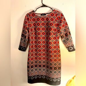 Fun, retro print dress